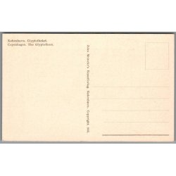 K�benhavn - Glyptoteket - Postkort - Ubrugt