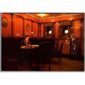 Damesalon fra Dampfrgen Prins Christian - Gedser - Varnemnde 1903  - Ubrugt