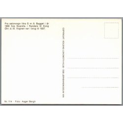 Salonvogn Litra S nr. 8 - Til Kong Chr. d. IX  - Ubrugt