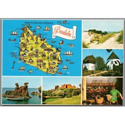 Bornholm - L�vehovederne m.m. - Postkort - Ubrugt