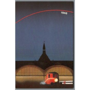 Kbenhavns Hovedbanegaard 75 r - Postkort - Ubrugt