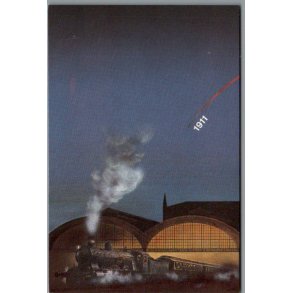 Kbenhavns Hovedbanegaard 75 r - Postkort - Ubrugt