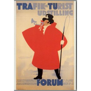 Trafik og Turistudstilling i Forum - Postkort -  Ubrugt