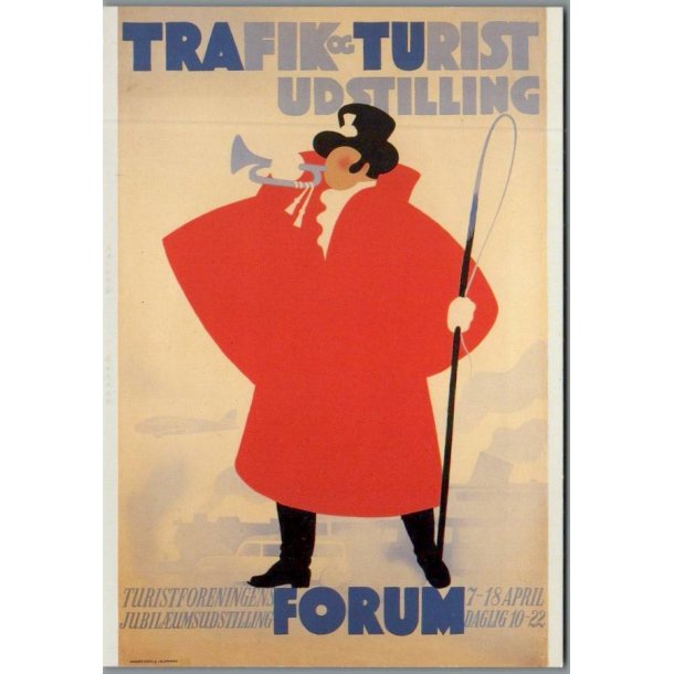 Trafik og Turistudstilling i Forum - Postkort -  Ubrugt
