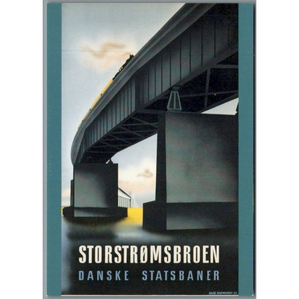 Storestrmsbroen - Danske Statsbaner - Postkort - Ubrugt