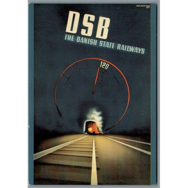 DSB - The Danish state Railways -Postkort - Ubrugt