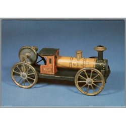 Lokomotiv med svinghjulsmotor - Nationalmuseet - Ubrugt