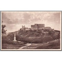 Bornholm - Hammershus med Mindest�tten - Postkort - Brugt