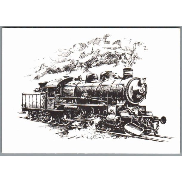 DSB Litra Pr. 908  - Ubrugt