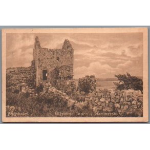 Bornholm - Ulfeldts Taarn - Hammershus - Postkort - Brugt
