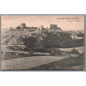 Hammershus Ruiner - Bornholm - Postkort - Brugt