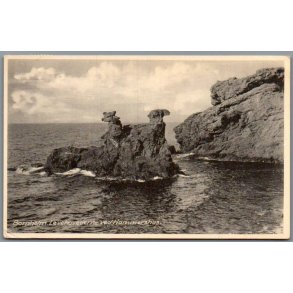 Bornholm - L�vehovederne ved Hammershus - Postkort - Brugt