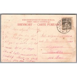 Ruinerne set fra Hammerhavnen - Postkort - Brugt