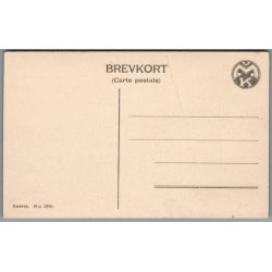 Bornholm - Ruinerne set fra Hammerhavnen - Postkort - Ubrugt - Fold !