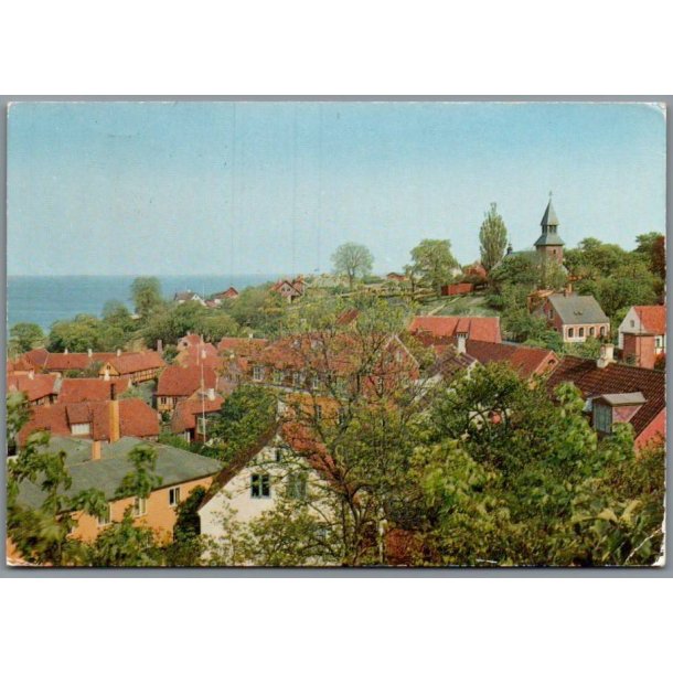 Bornholm - Udsigt fra Bokul - Postkort - Brugt