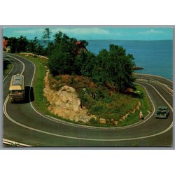 Bornholm - Serpentinervejen - Gudhjem - Postkort - Brugt