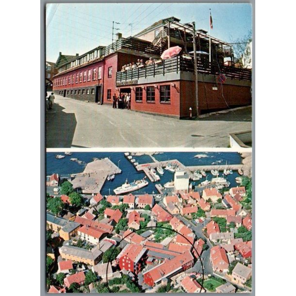 Hotel  Gudhjem - Bornholm - Postkort - Brugt
