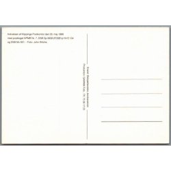 Indvielsen af Klippinge Postkontor - Posttoget NPMB nr. 7 - DSB Dp 56558 - Ubrugt