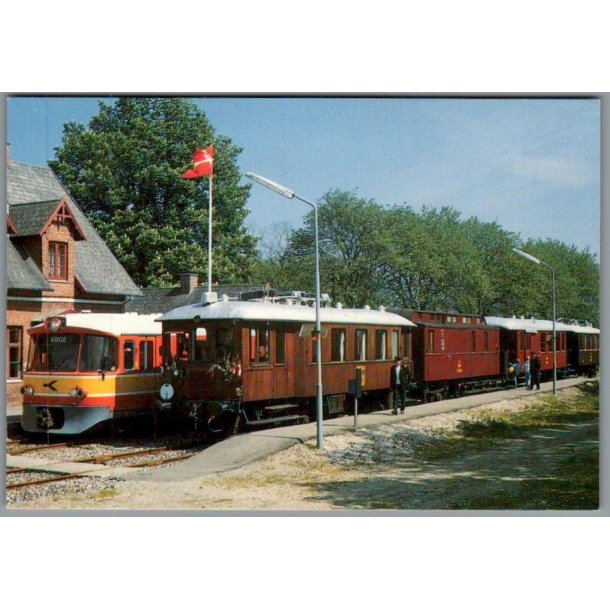 Indvielsen af Klippinge Postkontor - Posttoget NPMB nr. 7 - DSB Dp 56558 - Ubrugt