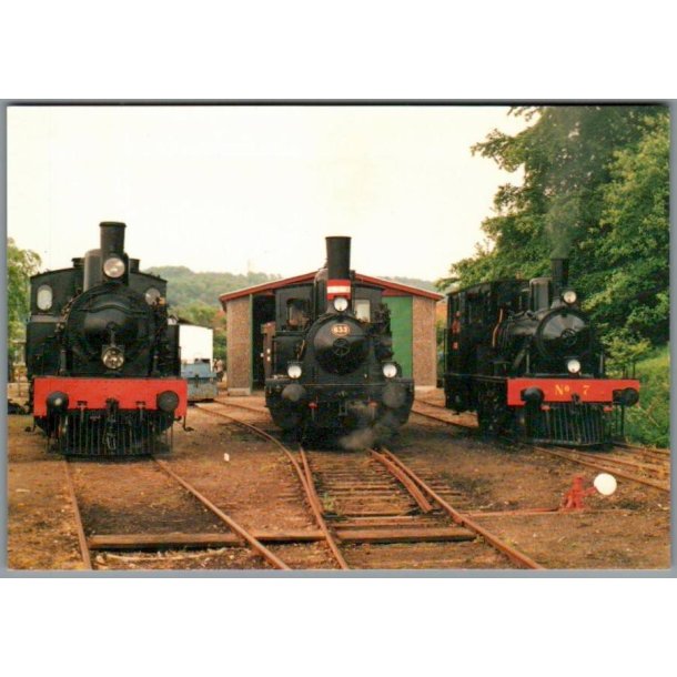 Damplokomotiv DSB F 654 - HV 3 - VLTJ nr. 7  - Ubrugt