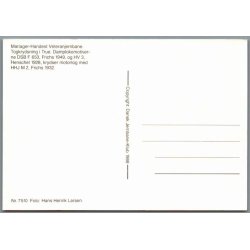 Damplokomotiv DSB F 653 - HV 3 - HHJ M2 - i Trude - Ubrugt