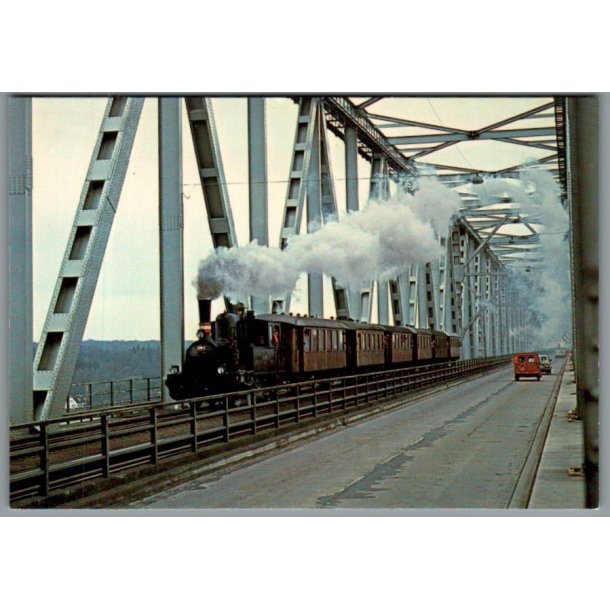 Tog DSB F 694  p Lillebltsbroen - Ubrugt