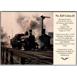 Tog - Nr. 825 Litra D - Ubrugt