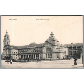 Wiesbaden  - Neuer Hauptbahnhof - Ubrugt