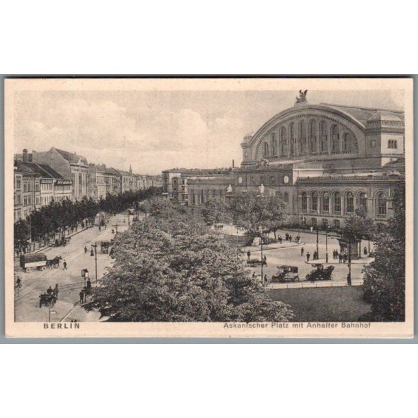 Berlin - Anhalter Bahnhof - Ubrugt