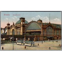 Dresden - Hauptbahnhof - Ubrugt