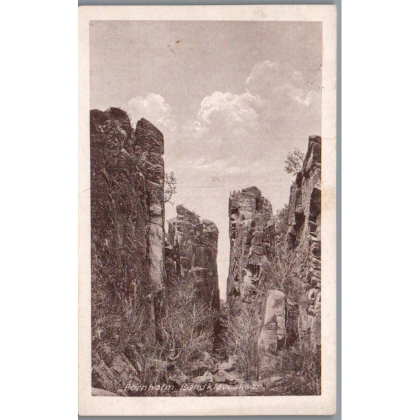 Bornholm - Randkl�veskaar - Postkort - Brugt