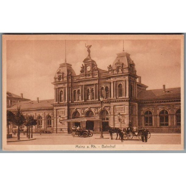 Mainz am Rhein - Bahnhof - Ubrugt