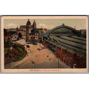 Kln am Rhein - Hauptbahnhof - Ubrugt