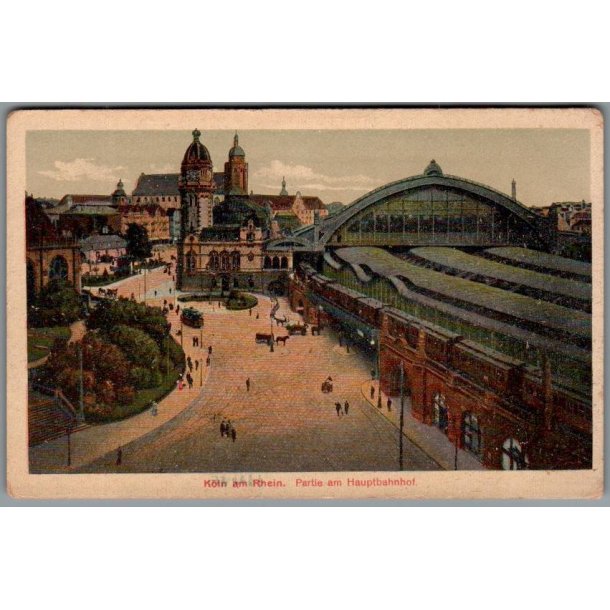 Kln am Rhein - Hauptbahnhof - Ubrugt
