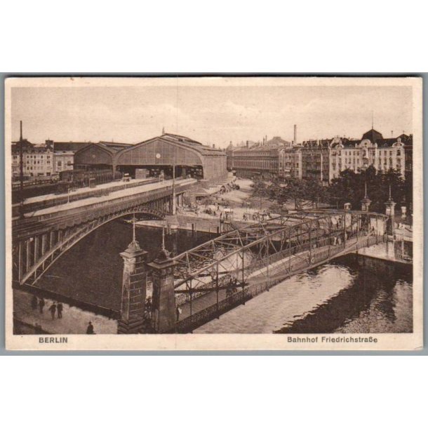Berlin - Bahnhof Friedrichstrase - Ubrugt