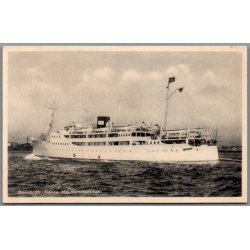 Bornholm - R�nne - M/S Hammershus - Postkort - Ubrugt - Har v�ret kl�bet op !
