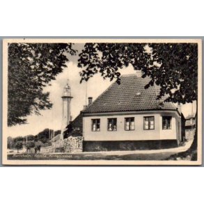 Bornholm - R�nne - Kirkepladsen - Postkort - Ubrugt - Svagt hj�rne !