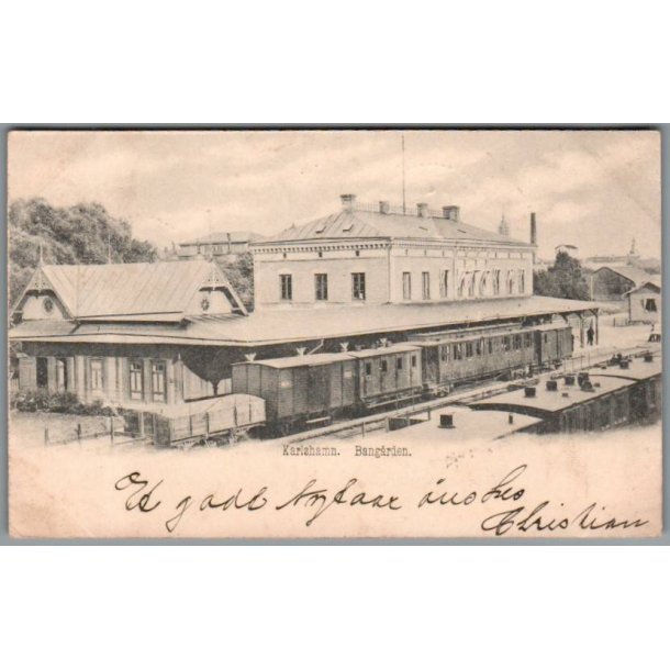Karlshamn - Banegrden - Sverige - Brugt