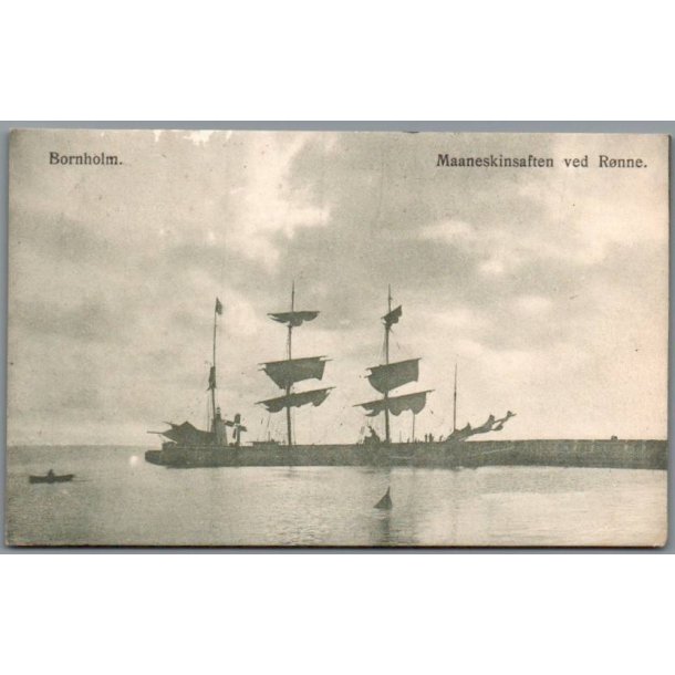Bornholm - Maaneskinsaften ved R�nne - Postkort - Brugt
