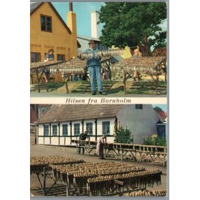 Hilsen fra Bornholm - Silder�geri - Postkort - Ubrugt