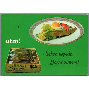 L�kre r�gede Bornholmere ! - Postkort - Brugt