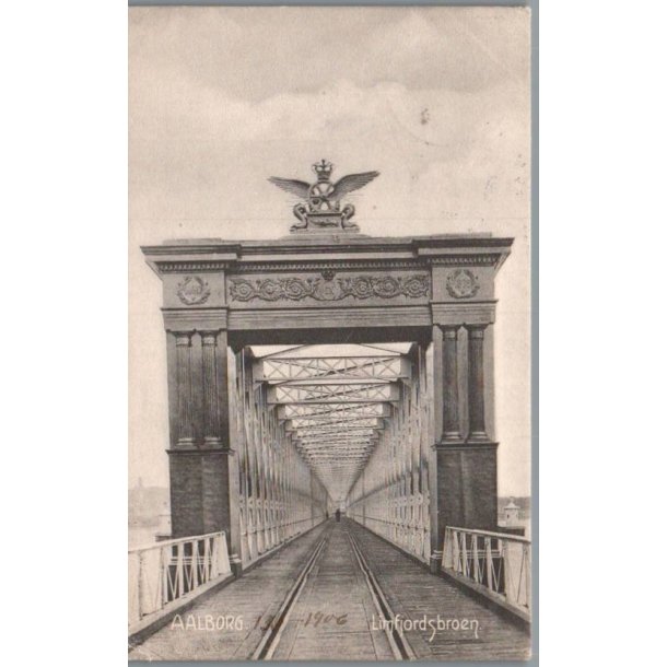 Aalborg - Limfjordsbroen - Postkort - Brugt