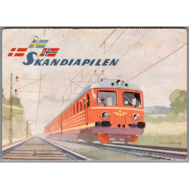 Skandiapilen - Sverige - Norge - Danamrk - Brugt