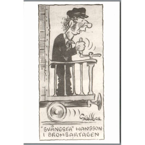 Bromsare p Ohsabanan - Sverige - Ubrugt