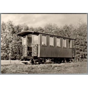 Personvogn nr. 1 - Munkedals Jrnvg - Sverige - Ubrugt