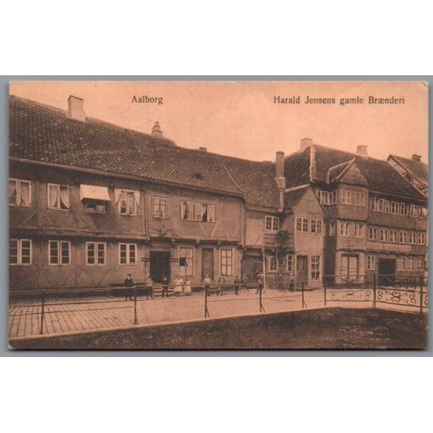 Aalborg - Harald Jensens gamle Br�nderi  - Postkort - Ubrugt
