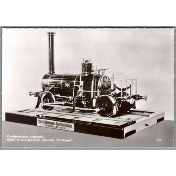 Sveriges frste Lokomotiv "Frstlingen" - Sverige - Ubrugt
