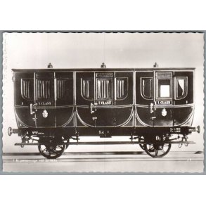 1 Kl.  klasses Personvogn - SJ1856 - Sverige - Ubrugt