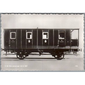 3 dje klasses Personvogn - SJ1857 - Sverige - Ubrugt
