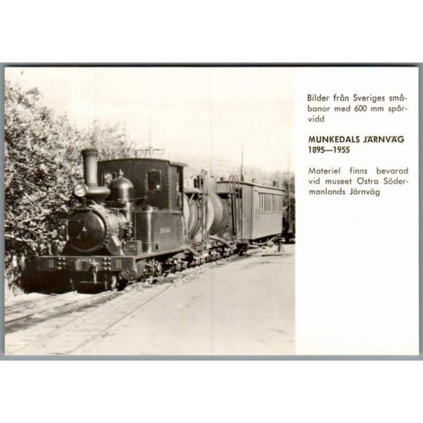 Munkedals  Jrnvg - Sverige - Ubrugt